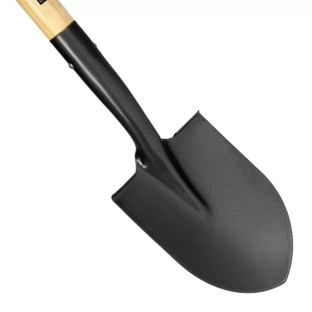 Лопата штыковая, 150х205х720 мм, деревянный лакированный черенок Palisad 61385 купить в Нижневартовске