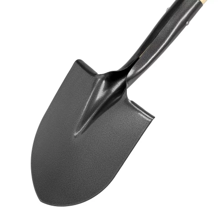 Лопата штыковая, 150х205х720 мм, деревянный лакированный черенок Palisad 61385 купить в Нижневартовске