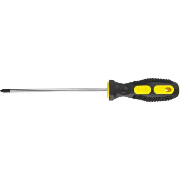Отвертка STAYER "MASTER", двухкомпонентная рукоятка, магнитный наконечник, PH1x150мм 2510-1-15_z01 купить в Нижневартовске