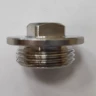 Заглушка GENERAL FITTINGS, 6-ти гранная головка с прижимной шайбой, никелированная латунь, наружная резьба, 3/4" 51099-3/4 купить в Нижневартовске
