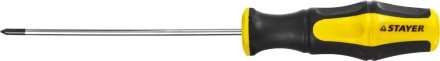 Отвертка STAYER "MASTER" "HERCULES", Сr-V, противоскользящая рукоятка, PH0x100мм 25052-0-10_z02 купить в Нижневартовске