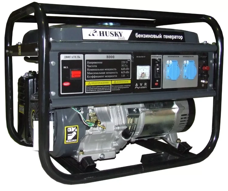 Бензогенератор Husky 8000 купить в Нижневартовске