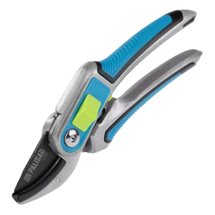 Секатор с наковальней Palisad, 215 мм, регулировка захвата, трехкомпонентные рукоятки, LUXE, 60461 купить в Нижневартовске