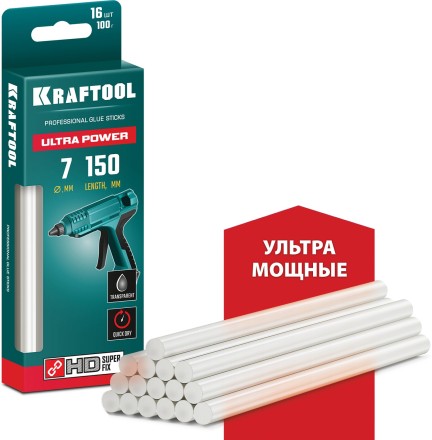Стержни клеевые 06837-16 купить в Нижневартовске