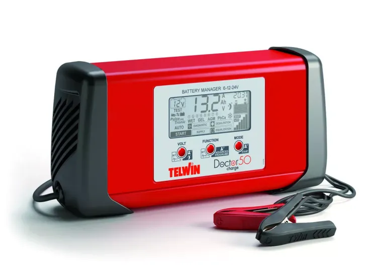 Зарядное устройство DOCTOR CHARGE 50  6V12V24V Telwin купить в Нижневартовске