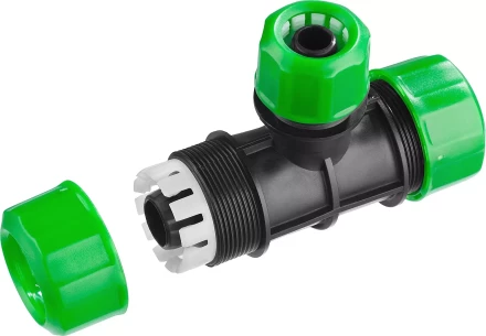 Тройник цанговый (шланг-шланг-шланг), РОСТОК 426371, 1/2" х 3/4" х 3/4" 426371 купить в Нижневартовске