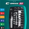 Набор бит и адаптеров KRAFTOOL C-Drive многофункциональный, Cr-Mo сталь, в ударопрочном компактном боксе. Цветная маркировка типов шлицов 26067-H32 купить в Нижневартовске