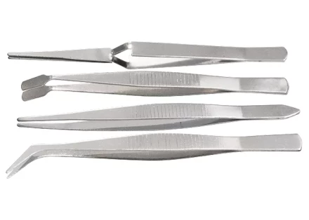 Набор пинцетов из нержавеющей стали 4 шт SPARTA 914845 купить в Нижневартовске