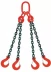 Строп цепной четырехветвевой 4СЦ 26.5 т L=4 м 8 кл с ОВ 26.5т купить в Нижневартовске