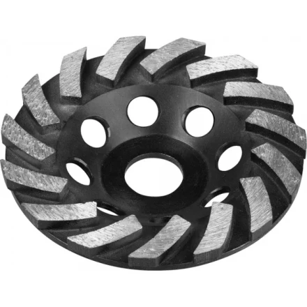 Чашка ЗУБР ТУРБО алмазная сегментная, высота 22,2мм, 125мм 33370-125 купить в Нижневартовске