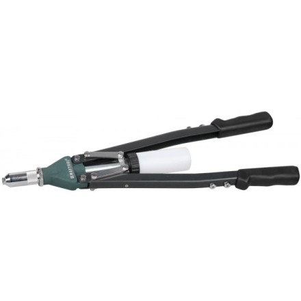 Заклепочник двуручный силовой, KRAFTOOL &quot;RS-55&quot; 31179, d=2,4-6,4мм для вытяжных заклепок из алюминия, стали, нерж cтали, усил литой корпус, контейнер 31179 купить в Нижневартовске