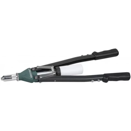 Заклепочник двуручный силовой, KRAFTOOL "RS-55" 31179, d=2,4-6,4мм для вытяжных заклепок из алюминия, стали, нерж cтали, усил литой корпус, контейнер 31179 купить в Нижневартовске