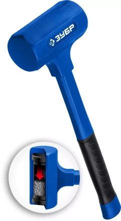 ЗУБР БМО, 60 мм, 1800 г, безынерционный молоток, Профессионал (2049-1800) купить в Нижневартовске