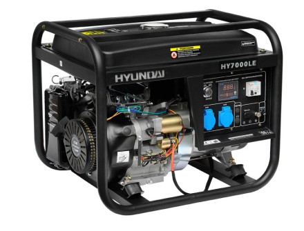Бензогенератор Hyundai HY 7000LE купить в Нижневартовске