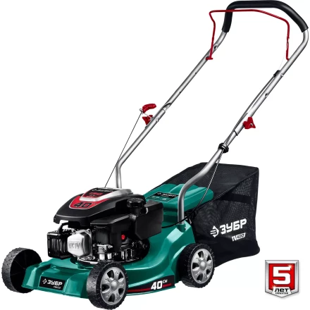ЗУБР 400 мм, 3.5 л.с., бензиновая газонокосилка (ГБ-400) купить в Нижневартовске