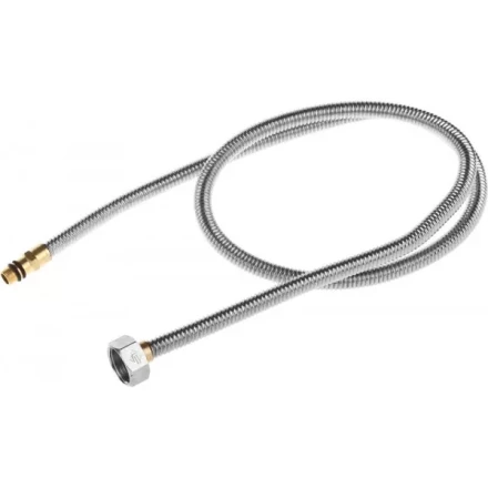 Подводка ЗУБР "ЭКСПЕРТ" сильфонная из нержавеющей стали, для смесителя, укороченная, г/ш (гайка-штуцер), 1/2", 1,0м 51012-100 купить в Нижневартовске