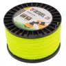 Леска для триммера витой квадрат, 2,7мм х 196м, на DIN катушке FLEX CORD// Denzel 96299 купить в Нижневартовске