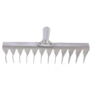Грабли 12-зубые витые 290 мм нерж. сталь без черенка СИБРТЕХ 61753 купить в Нижневартовске