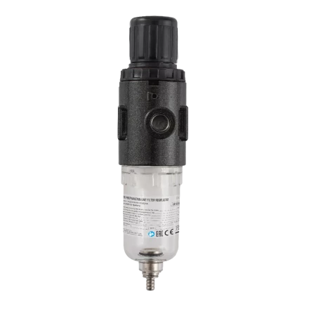 Фильтр-регулятор Denzel FR1500, 10 бар, 1500 л/мин, 1/4", 57459 купить в Нижневартовске