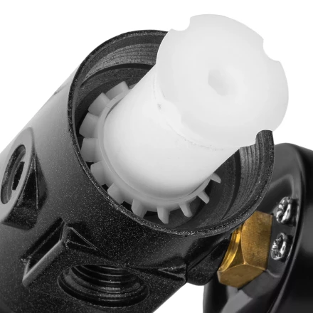 Фильтр-регулятор Denzel FR1500, 10 бар, 1500 л/мин, 1/4", 57459 купить в Нижневартовске