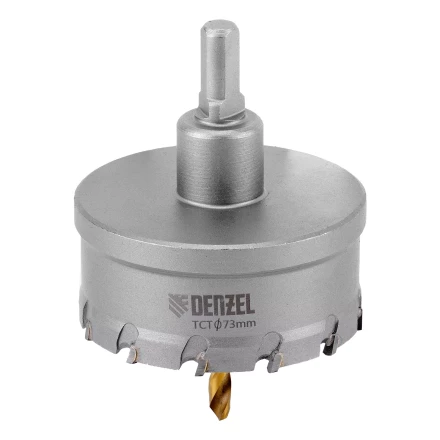 Коронка по металлу твердосплавная, 73 мм Denzel 724021 купить в Нижневартовске