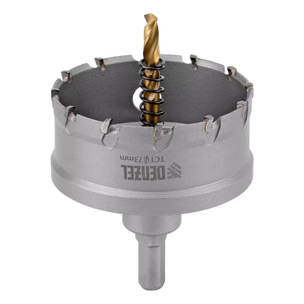 Коронка по металлу твердосплавная, 73 мм Denzel 724021 купить в Нижневартовске