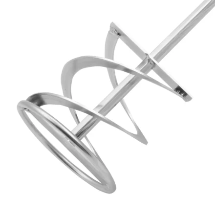 Миксер для красок и штукатурных смесей Denzel, 100 х 600 мм, оцинкованный, шестигранный хвостовик 10мм, 848457 купить в Нижневартовске