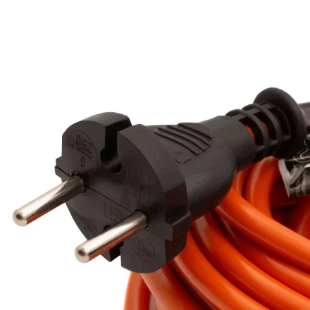 Удлинитель-шнур силовой Сибртех 20 м, 6А, тип УХз6, ПВС, 1 розетка без заземления 95812 купить в Нижневартовске