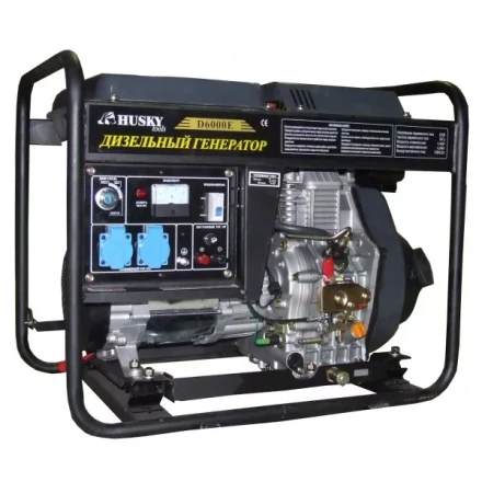 Генератор дизельный Husky D6000E купить в Нижневартовске