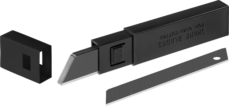 Лезвие OLFA BLACK MAX сегментированное, 18х100х0,5мм, 10шт OL-LBB-10B купить в Нижневартовске