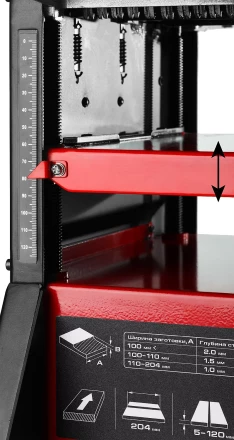 Станок фуговально-рейсмусовый СРФ-204-1500 серия МАСТЕР купить в Нижневартовске