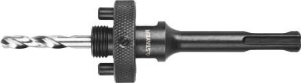 Державка STAYER &quot;PROFESSIONAL&quot; с пружинным фиксатором для коронок 32-200мм, быстросъёмная, хвостовиком SDS+ 29552 купить в Нижневартовске