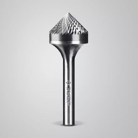 Зубр Твердосплавная борфреза K - зенкер с вершиной 90°, 20 х 10 мм (28809-20-10) купить в Нижневартовске