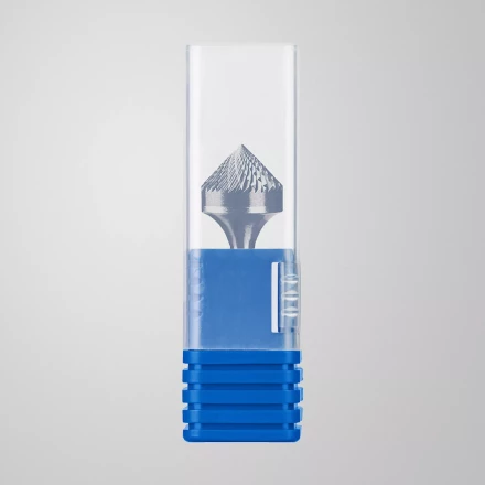 Зубр Твердосплавная борфреза K - зенкер с вершиной 90°, 20 х 10 мм (28809-20-10) купить в Нижневартовске