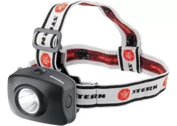 Фонарь наголовный, светодиодный. 1 super Led, 3хААА, Stern 90564 купить в Нижневартовске