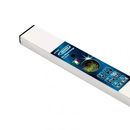 Уровень алюминиевый 1200 мм фрезерованный 3 глазка магнитный Gross 33674 купить в Нижневартовске