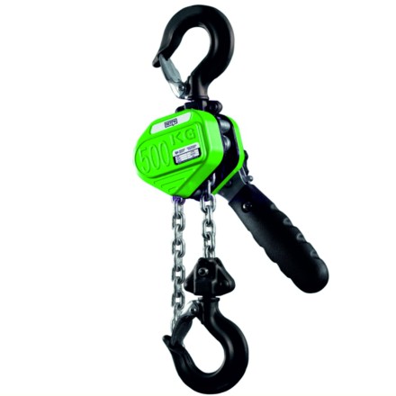 Таль ручная рычажная HITCH LHM104-G МИНИ 0.5 т 3 м. Гальваническая цепь (SZ060996) купить в Нижневартовске