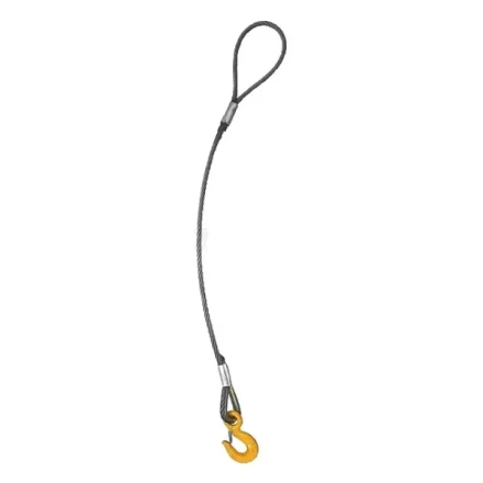 Строп канатный одноветвевой 1СК 0.5 т L=6.5 м с кч гост 0.5 т опрессовка купить в Нижневартовске
