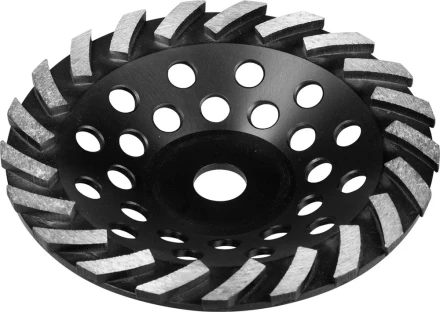 Чашка ЗУБР ТУРБО алмазная сегментная, высота 22,2мм, 180мм 33370-180 купить в Нижневартовске