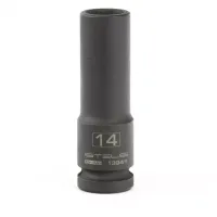 Головка ударная удлиненная шестигранная 14 мм 1/2" CrMo Stels 13941