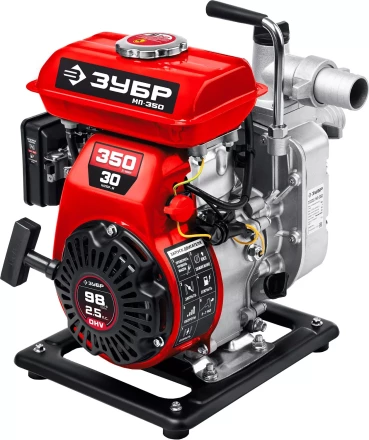 ЗУБР 350 л/мин, мотопомпа бензиновая (МП-350) купить в Нижневартовске