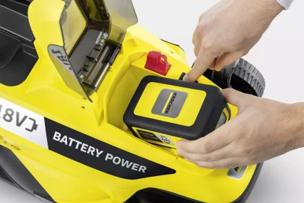 Аккумуляторная газонокосилка KARCHER LMO 18-33 Set купить в Нижневартовске