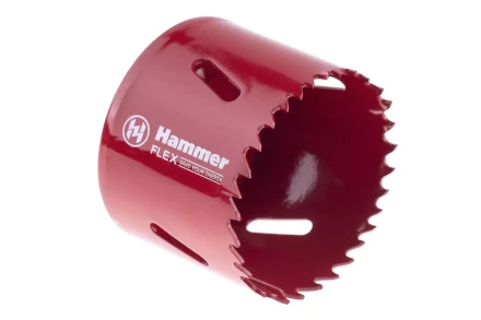 Коронка биметаллическая HAMMER Ф57х38мм 5/8" BiMETALL (224-011) купить в Нижневартовске