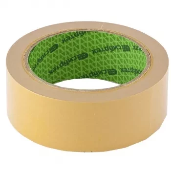 Лента клейкая двусторонняя 38 мм х 5 м на тканевой основе Сибртех 88710 купить в Нижневартовске