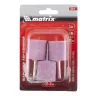 Шарошка абразивная цилиндр 32x32x6 F46 3 штук MATRIX 76016 купить в Нижневартовске
