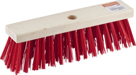 Щетка GRINDA &quot;EURO&quot; уличная без ручки, буковая колодка, жесткая щетина, 30см 39192-30 купить в Нижневартовске