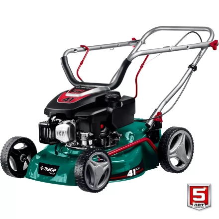 ЗУБР 410 мм, 3.5 л.с., бензиновая газонокосилка (ГБ-410) купить в Нижневартовске