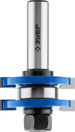 ЗУБР 41 x 19 мм, хвостовик 12 мм, фреза комбинированная пазо-шиповая, Профессионал (28732-41) купить в Нижневартовске