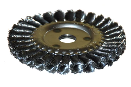 Щетка для УШМ дисковая ф22,2/200 мм, ст.витая 1/20 51587 купить в Нижневартовске