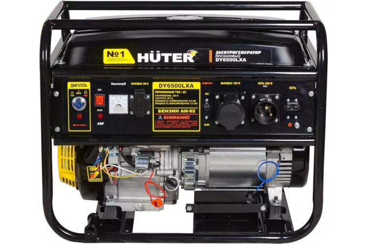 Генератор бензиновый Huter DY6500LXA с АВР купить в Нижневартовске